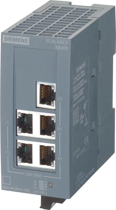 Image du produit Siemens Commutateur Ethernet API XB005 (5 ports)