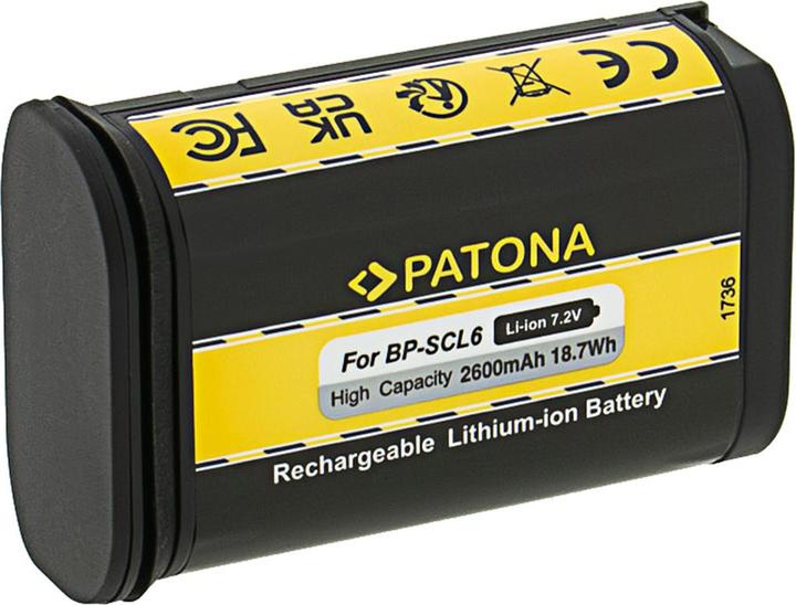 Patona Akku Leica BP-SCL6 (Batteria della fotocamera)