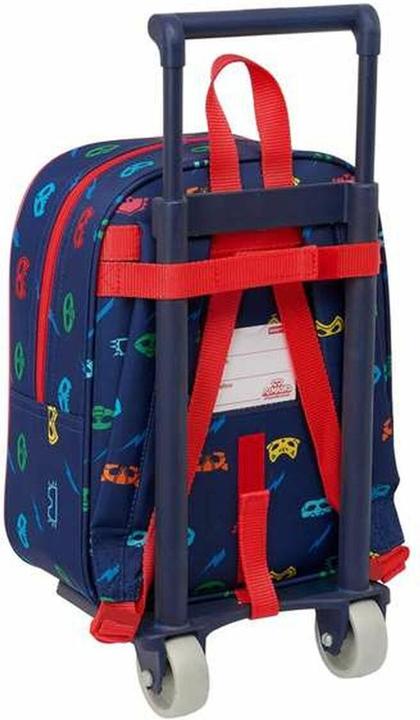 Actual product image PJ Masks School rucksack with wheels Ready Navy blue 22 x 27 x 10 cm