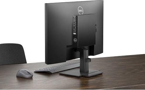 Actual product image Dell OptiPlex Micro and Thin Client Pro 2 E-Series Monitor Mount w/ Base Extender (Wall)