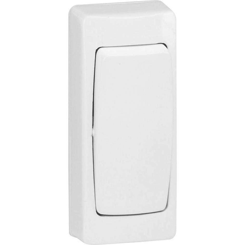 Legrand Ap Wechselschalter, Taster + Schalter, Weiss