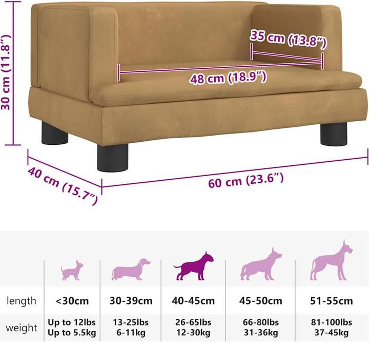 Image du produit vidaXL Hundebett (Chien)