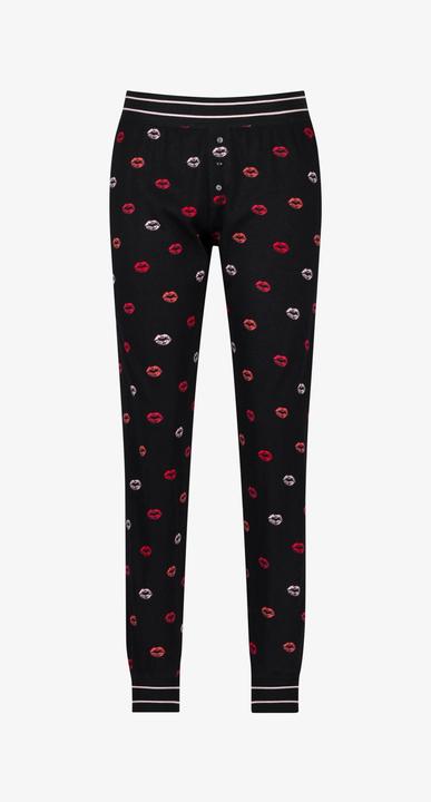Actual product image Pj Salvage Pyjama bottom "Be mine" black/small patterned (36)