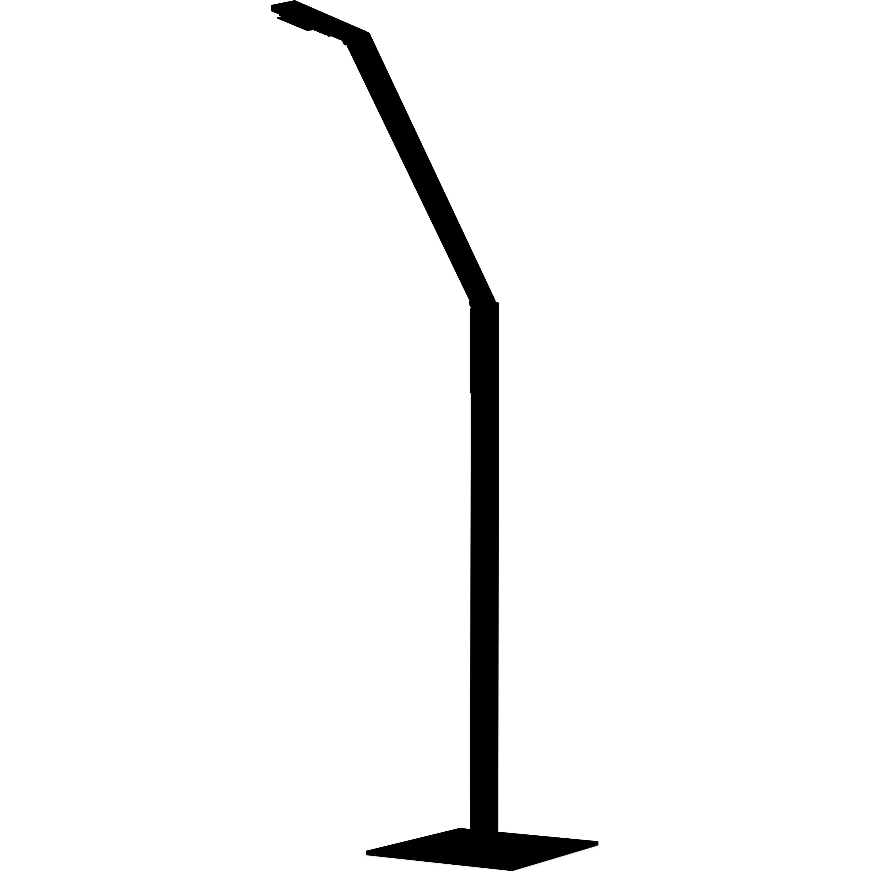 Luctra, Stehlampe, Floor 2 LINEAR LED Stehleuchte 945 lm schwarz (945 lm)