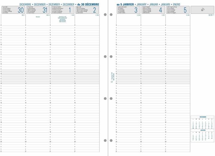 Image du produit Exacompta Remboursement pour Exatime 29, 2023 (210 x 297 mm, 1 semaine / 2 pages)
