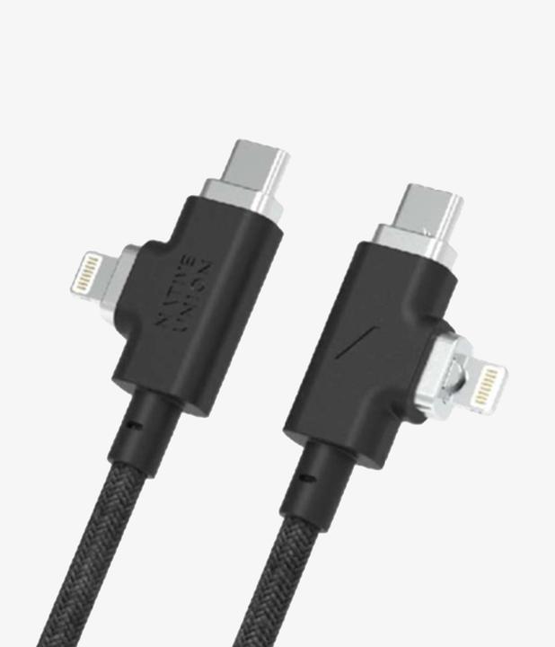 Actual product image Native Union 2 in 1 charging cable (1.50 m, USB 2.0, 240 W)