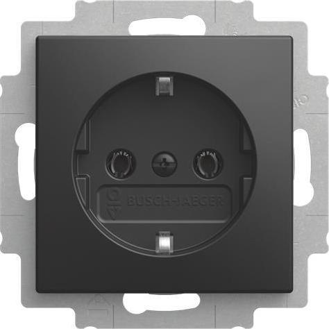 Busch-Jaeger, Presa di corrente, SCHUKO Steckdosen-Einsatz 20 EUC-915 m.Steckanschluss Busch-balance SI