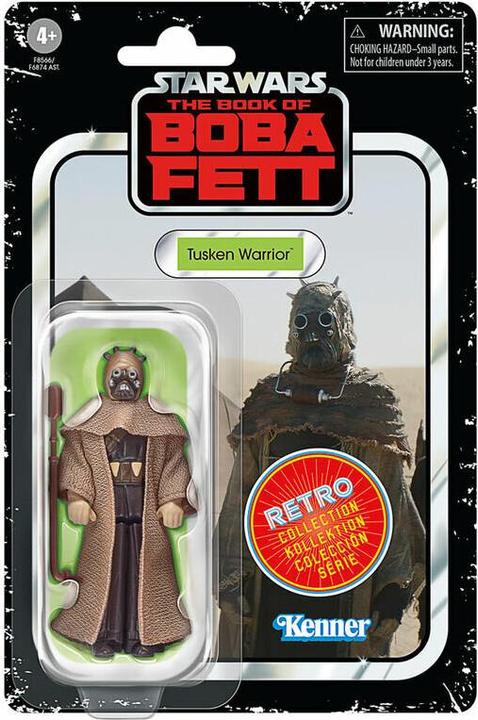 Actual product image Hasbro Star Wars: The Book of Boba Fett Retro Collection Action Figure Tusken Warrior 10 cm