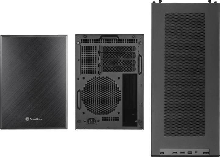 Actual product image Silverstone SST-SG17B (black) (mATX, Mini-ITX, Mini-DTX)