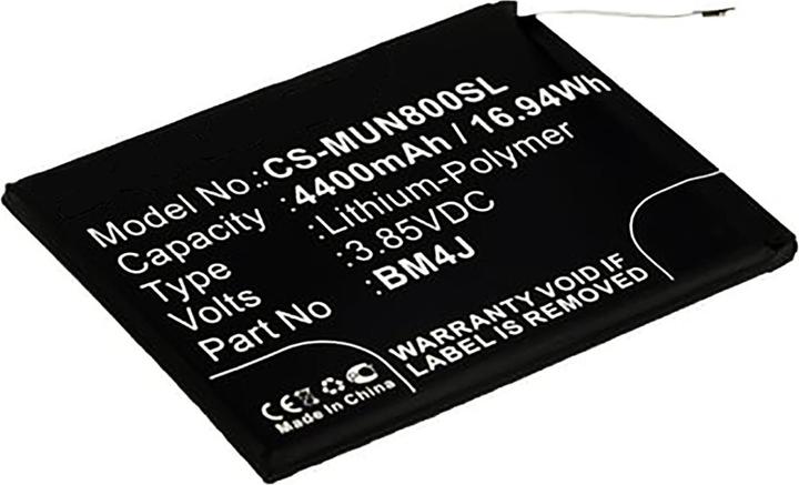 Actual product image AGI Battery compatible with Xiaomi Redmi Note 8 Pro