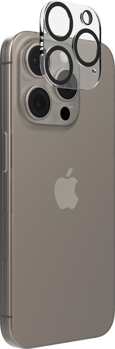 Produktbild Zagg InvisibleShield iPhone 15 Pro / Pro Max Camera Lens Protection Glass Elite (1 Stück, Apple iPhone 15 Pro)