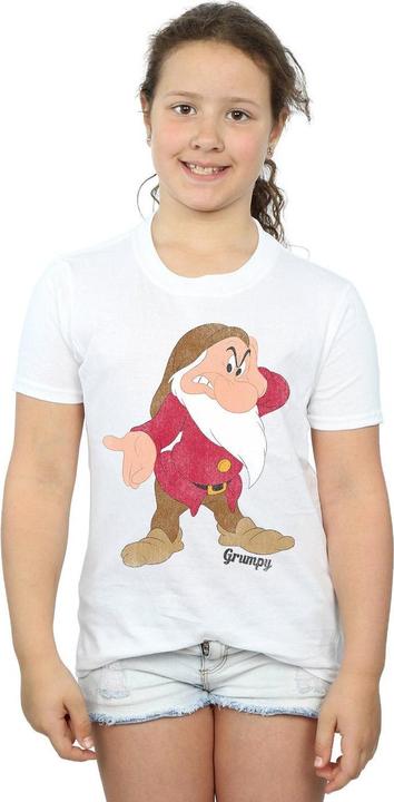 Produktbild Disney Snow White And The Seven Dwarves Classic Grumpy TShirt Mädchen (128)