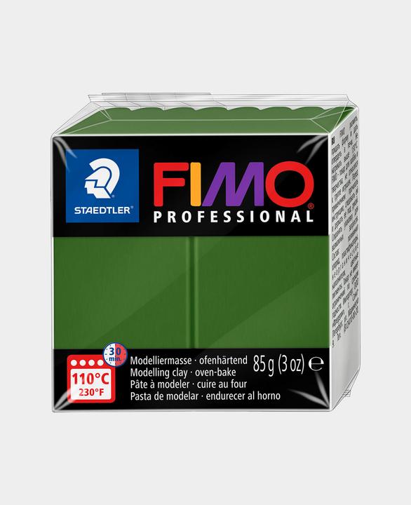 Actual product image Fimo Mod.mass prof leaf green