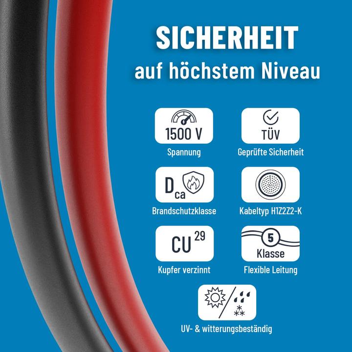 Produktbild Absina Solarkabel Set (Solarkabel)