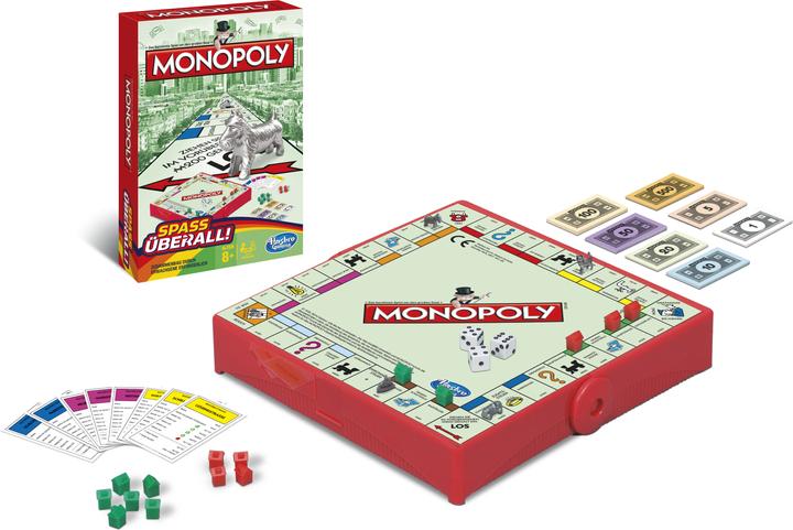 Actual product image Hasbro Gaming Monopoly Compact (German)