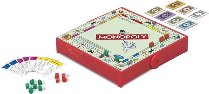 Actual product image Hasbro Gaming Monopoly Compact (German)