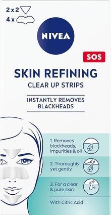 Image du produit NIVEA Refining Clear Up Strips ( 6 Pcs ) (Lingettes nettoyantes pour le visage)