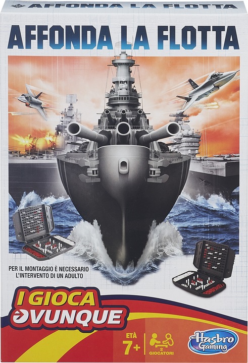 Actual product image Hasbro Gaming Affonda la flotta (Italian)
