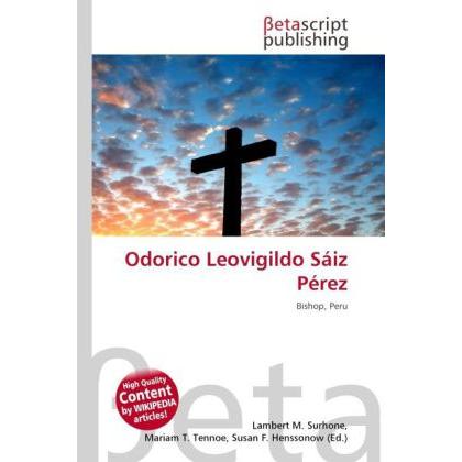 Odorico Leovigildo Sáiz Pérez, Sachbücher