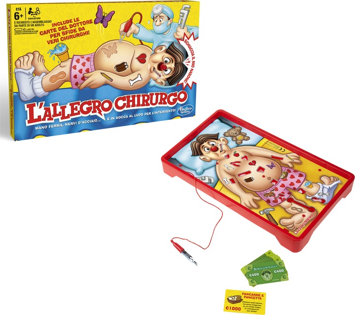 Hasbro Gaming Dr. Bibber (Italienisch)