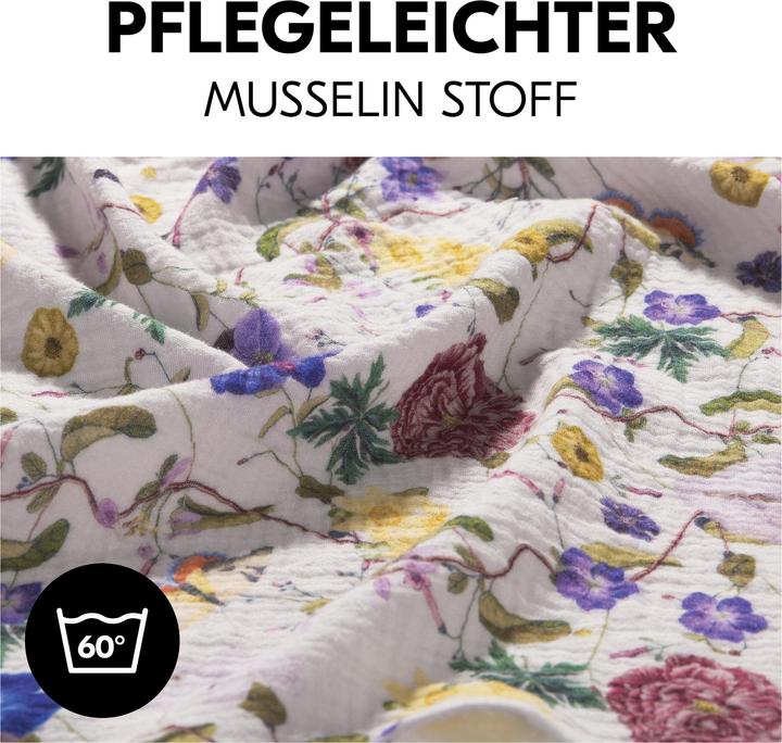 Image du produit Hauck Cuddle N Clean 3Set Sage/ Beige Floral (80 cm, 80 cm)