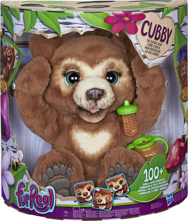 Image du produit FurReal Cuby the Bear - Doudou interactif (43.18 cm)