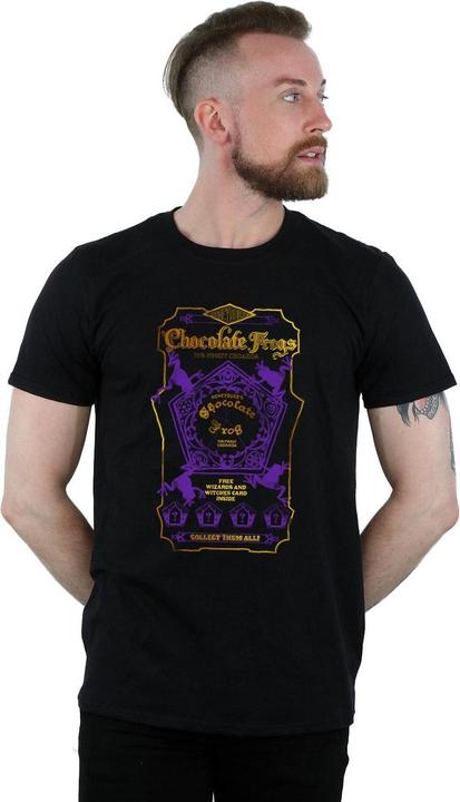 Actual product image Mens Chocolate Frogs Coloured Label T-Shirt (XL)