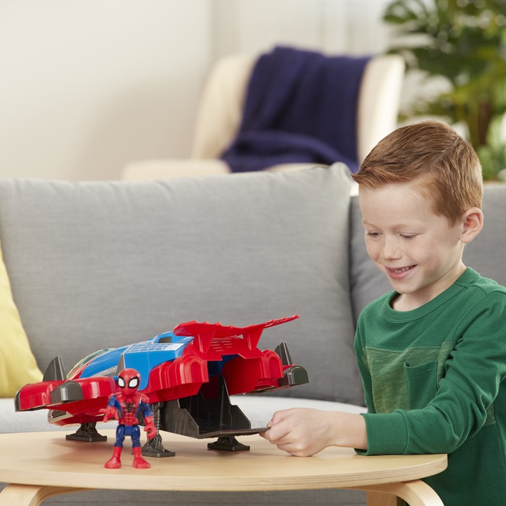 Produktbild Hasbro Spiderman Jetquarters