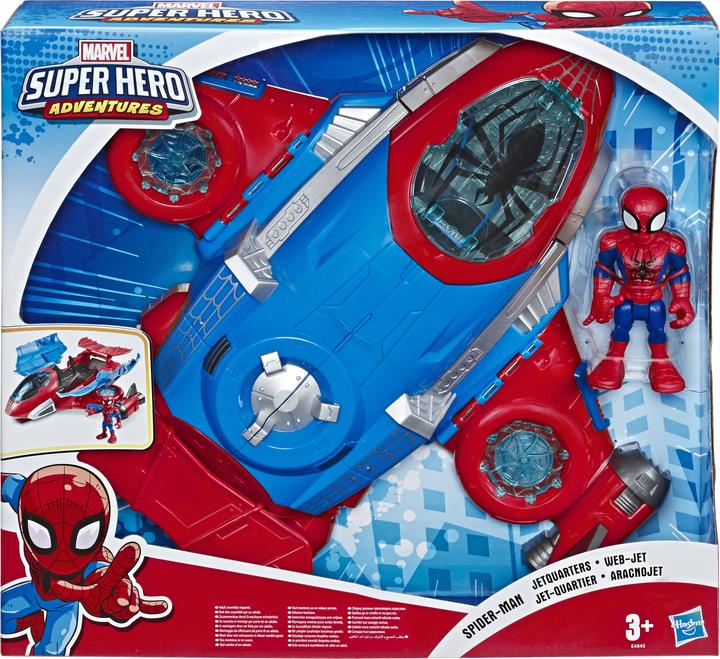 Produktbild Hasbro Spiderman Jetquarters