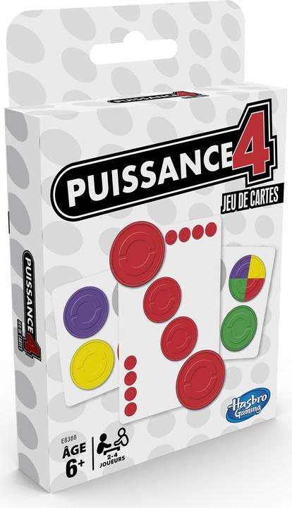 Hasbro Gaming Puissance 4 cartes, f french (French, 2 - 4 Players)