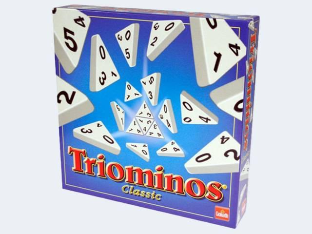 Actual product image Goliath Toys Triominos Classic (German, French, Italian, English)