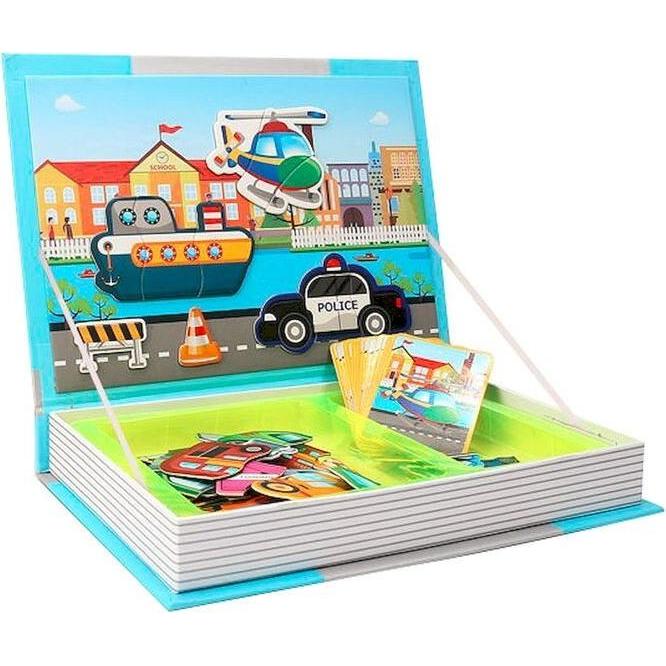 Smily Układanka magnetyczna Pojazdy (59 pezzi)