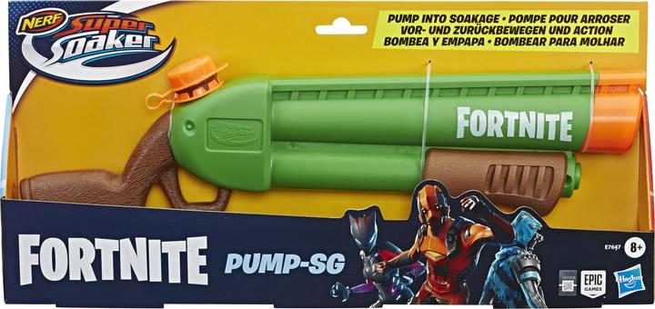 Image du produit Nerf Pompe Super Soaker Fortnite SG (Réservoir intégré)
