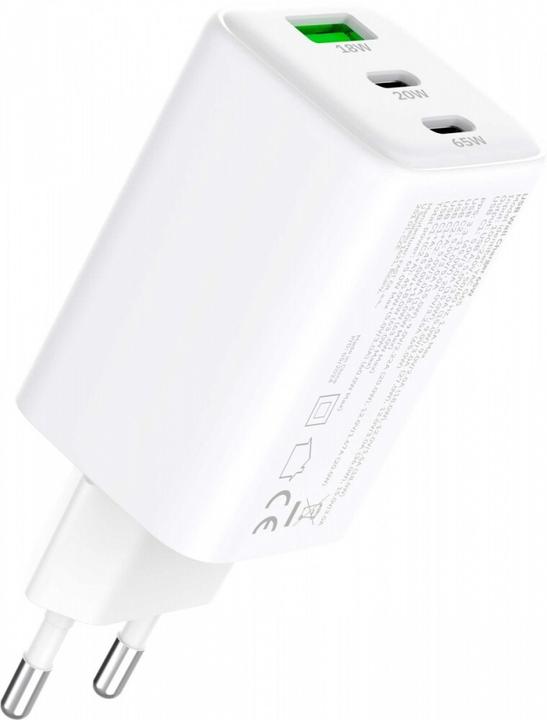 Immagine prodotto Yenkee Alimentatore YAC G65 WH VOLT USB C 65W 3A (65 W)
