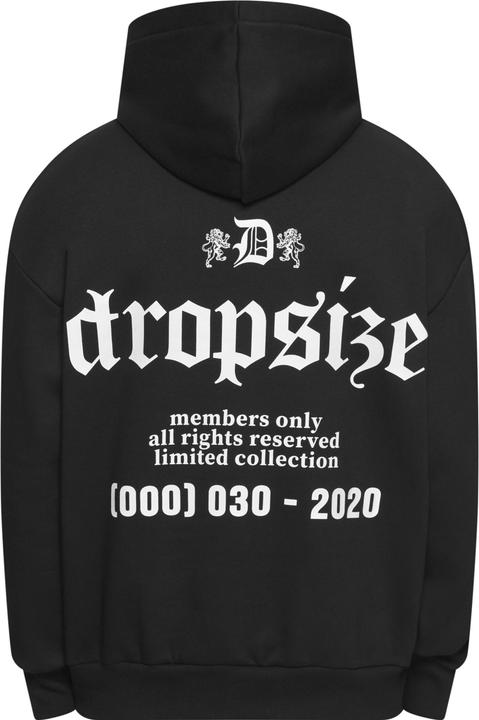 Produktbild Dropsize Heavy Oversize Number Hoodie - 138247 (S)