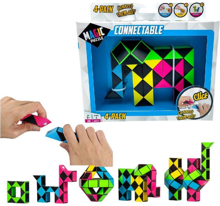 Clown games Magic Puzzle Connectable 4 pack (4 Teile)