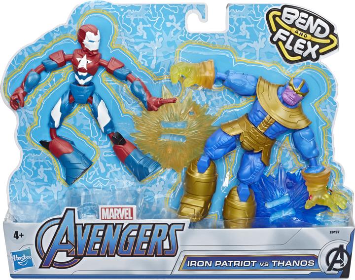 Image du produit Hasbro Avengers Bend et Flex 2x