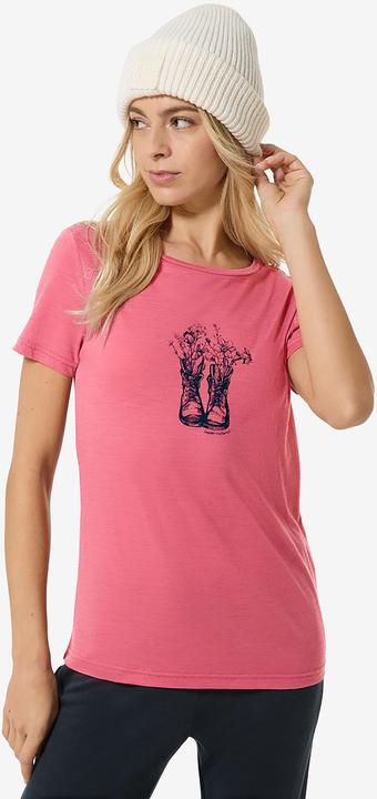 Actual product image Super Natural W Flower Boots Tee (XS)