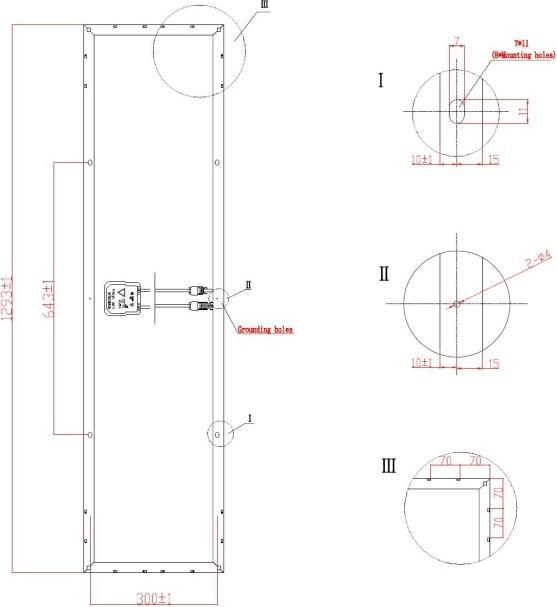 Actual product image Sumatrix Solarmodul Sunguide Schindeltech 12V 75W (75 W, 5 kg)