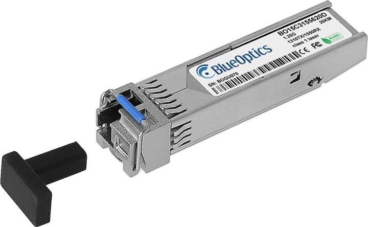 Actual product image CBO Source Photonics SPL-35-GB-BX-IDFM compatible BlueOptics SFP BO15C3155620D