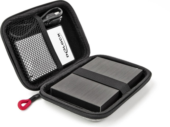 Actual product image Delock Protective bag for 2.5 SSD