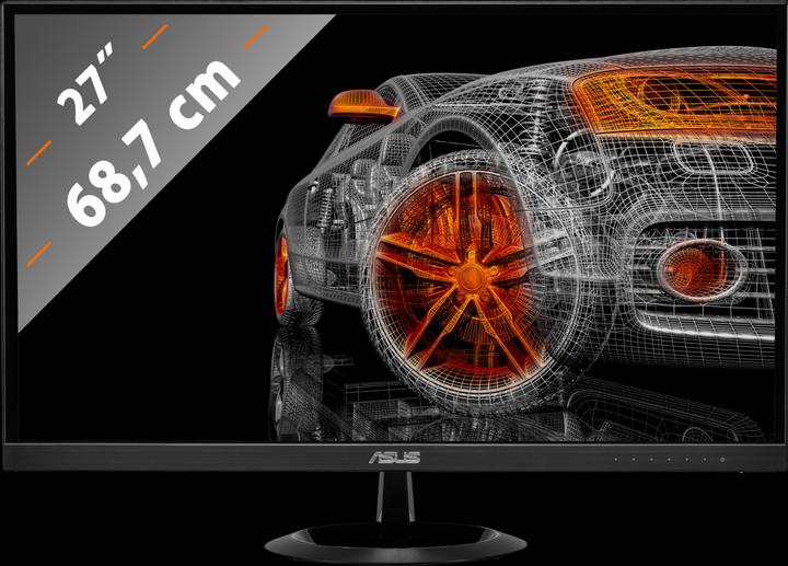 Actual product image ASUS VZ279HE 27", IPS, FullHD, D-Sub (1920 x 1080 pixels, 27")