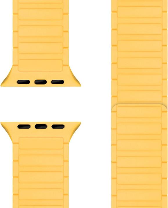 Produktbild Nalia Nexus Magnet Silikon-Armband für Apple Watch, Sportarmband - Weich, Flexibel & Atmungsaktiv (Silikon)