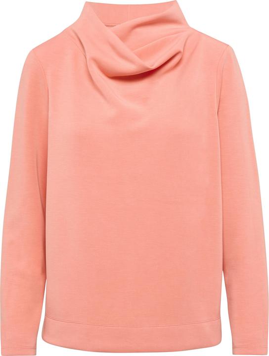 Produktbild S.Oliver Sweatshirt Scuba-Sweatshirt mit Wasserfallkragen (44)