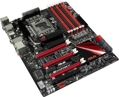 Produktbild ASUS R.O.G. Rampage III Formula, X58, LGA1366, SLI, CFX (LGA 1366, Intel X58, ATX)