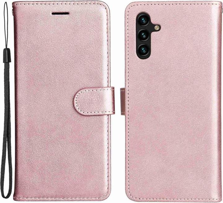 Actual product image Cover-Discount Galaxy A14 - Leather Case Cover pink (Samsung Galaxy A14)