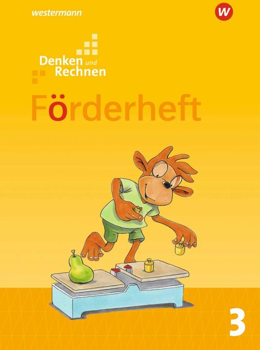Produktbild Denken und Rechnen 3. Förderheft (Deutsch, Alexandra Weiss, Claudia Lack, Gudrun Buschmeier, Julia Hacker, Maria Wichmann, Roswitha Lammel, 2018)