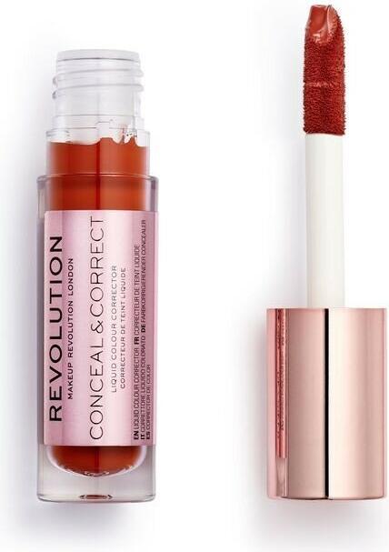 Makeup Revolution Concealer Abdecken und Korrigieren Rot 3.4 ml