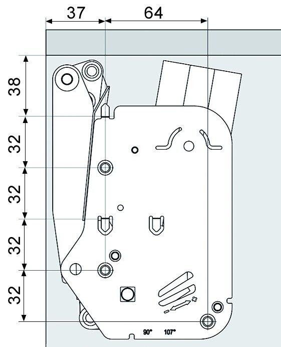 Actual product image Kesseböhmer High flap KESSEB+AMMAlg-HMER FREEflap forte
