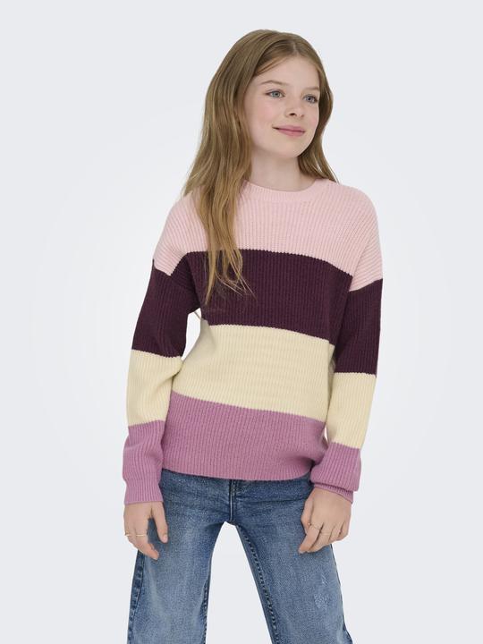 Produktbild Only Kogsandy L/S Stripe Pullover Knt Noos (146, 152)